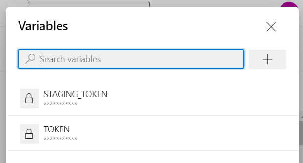 Pipeline variables /deploying-hugo-to-azure-swa-with-devops/images/pipeline-variable.png